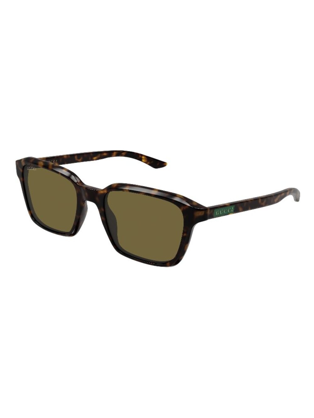New Gucci Men's Sunglasses Havana Brown Lens Acetate Frame GG2078S 002 52